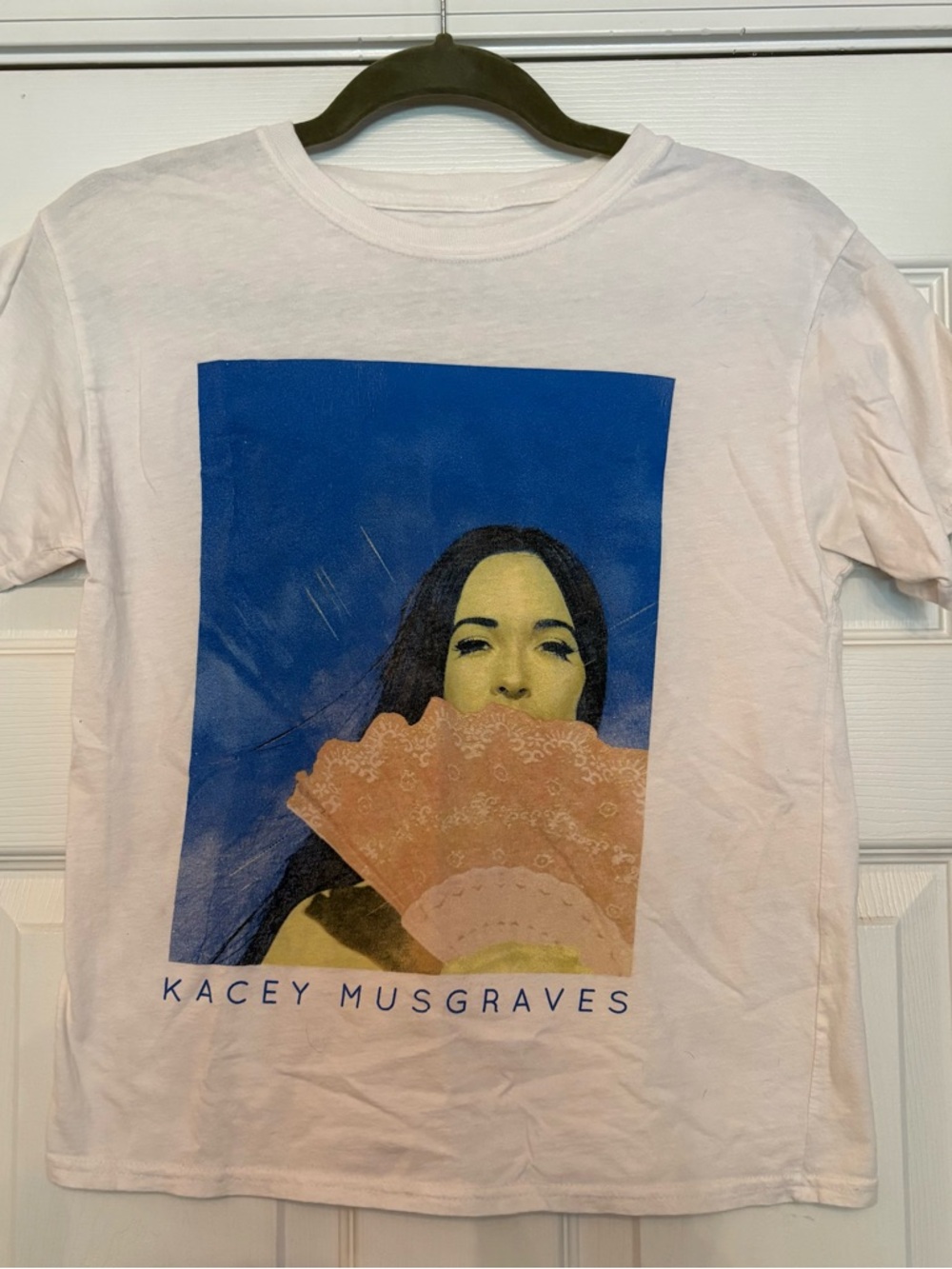Kacey Musgraves Graphic Tee White Country Singer Music Tour T-shirt Concert
